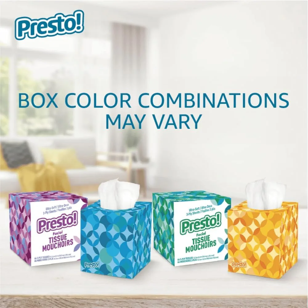 Presto! Everyday Facial Tissue
