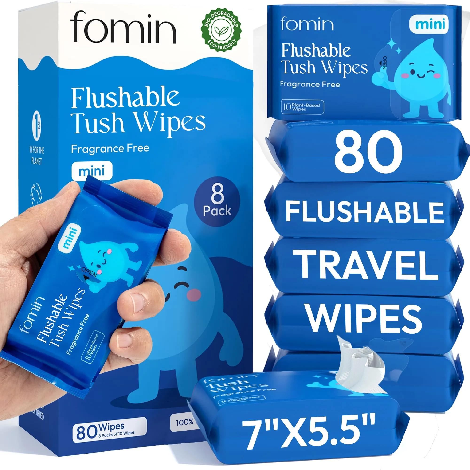 Presto! Flushable Wipes