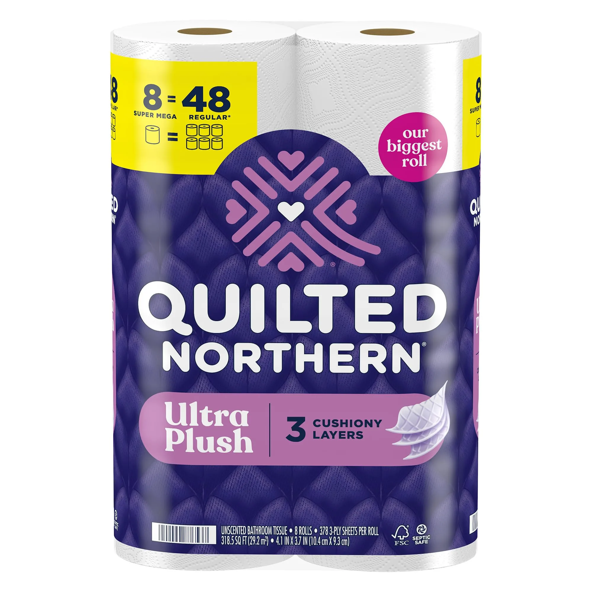 Quilted Northern Family Mega Roll Pack image 2