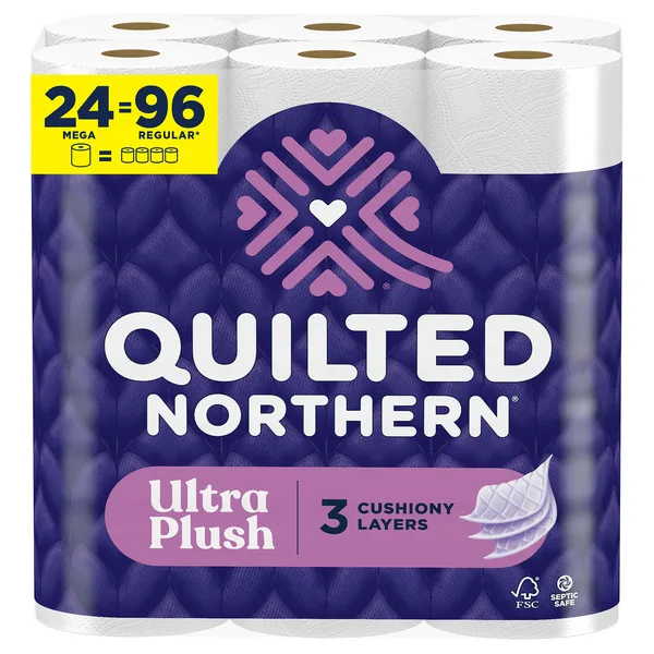 Quilted Northern Family Mega Roll Pack image 3