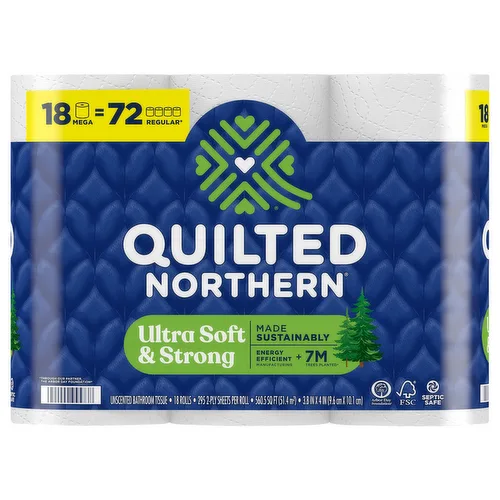 Quilted Northern Mega Rolls Bath Tissue image 3