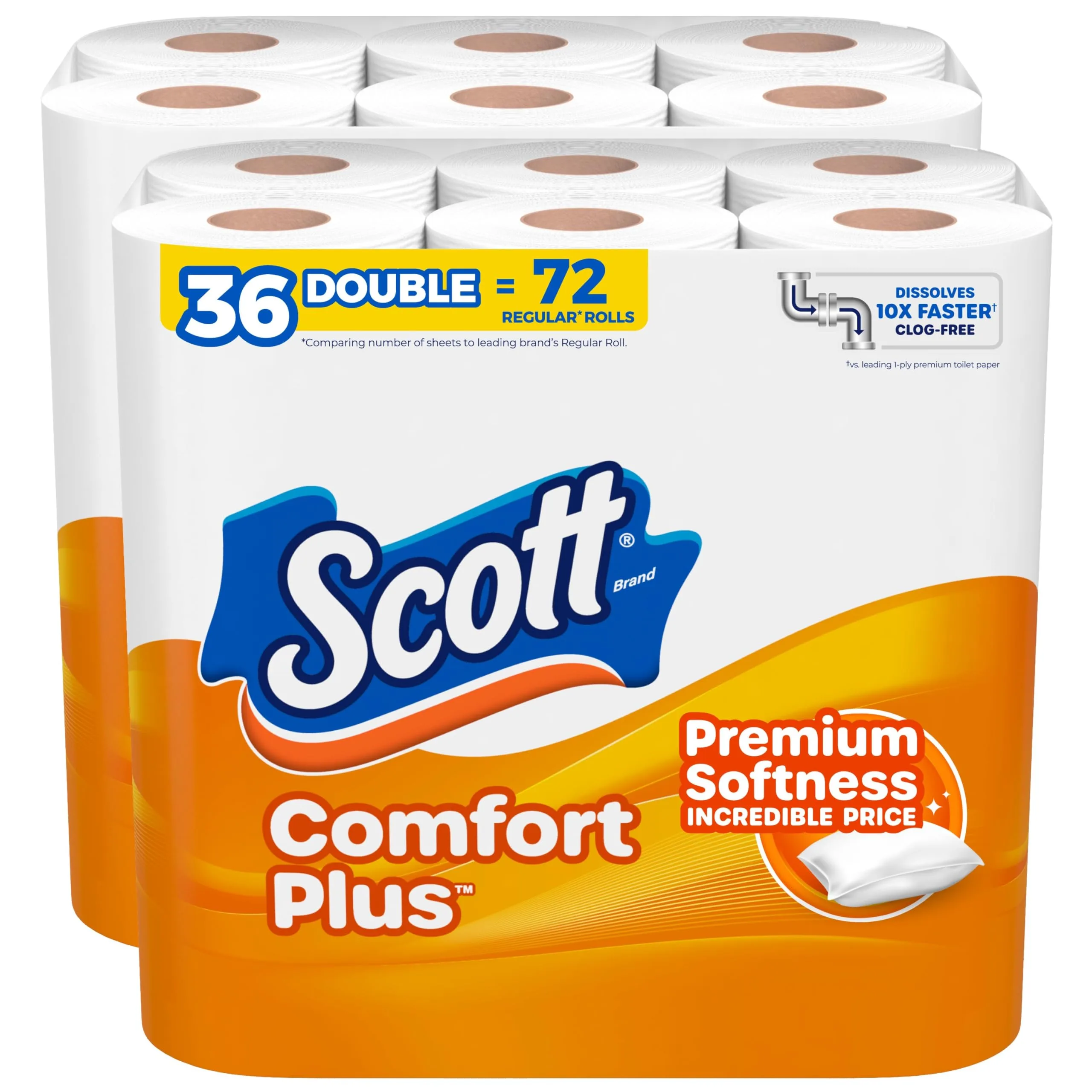 Scott ComfortPlus Toilet Paper image 3